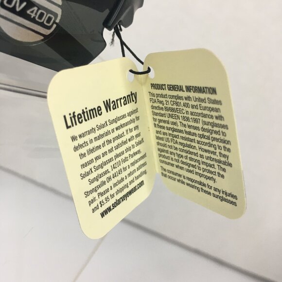 Men's Sunglasses UV400 Black SolarX 59092 Polycarbonate Lens - Picture 13 of 16